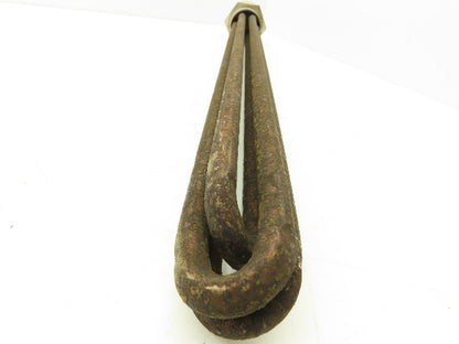 Just Co. LAG3085 Electric Heater Element 200V 10Kw 3PH Delta 570mm Stainless