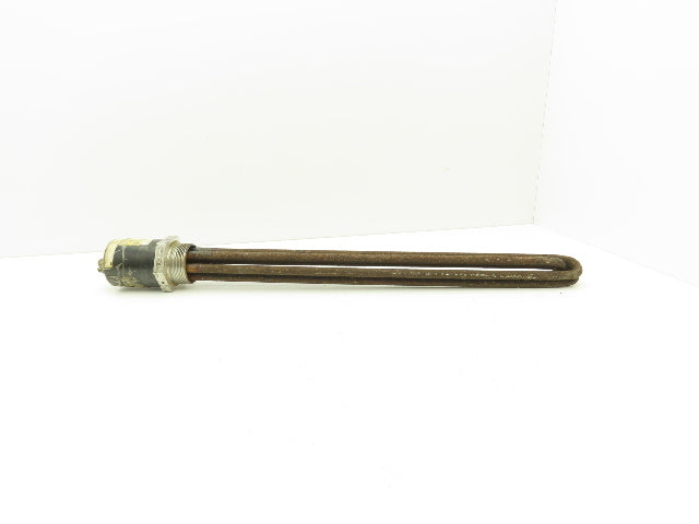 Just Co. LAG3085 Electric Heater Element 200V 10Kw 3PH Delta 570mm Stainless