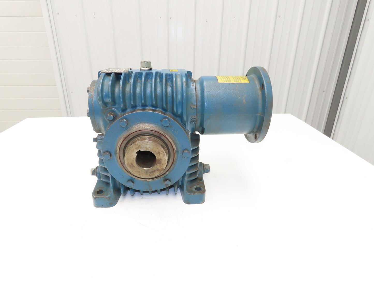 Cone Drive MSH030-1 Worm Gearbox 60:1 Reducer 29rpm 1.44Hp 1-1/2" Hollow Shaft
