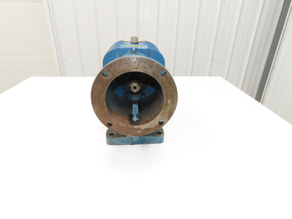 Cone Drive MSH030-1 Worm Gearbox 60:1 Reducer 29rpm 1.44Hp 1-1/2" Hollow Shaft