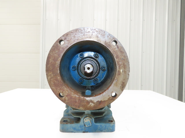 Cone Drive MSH030-1 Worm Gearbox 60:1 Reducer 29rpm 1.44Hp 1-1/2" Hollow Shaft