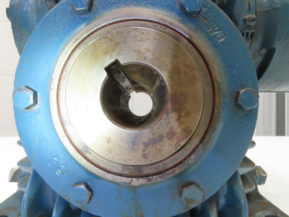 Cone Drive MSH030-1 Worm Gearbox 60:1 Reducer 29rpm 1.44Hp 1-1/2" Hollow Shaft