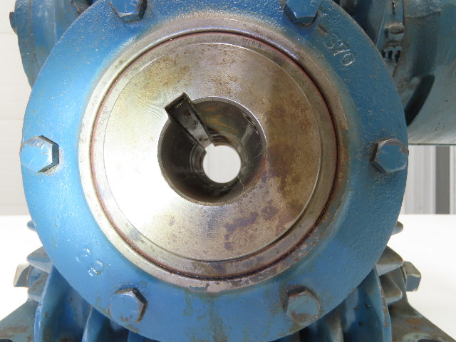 Cone Drive MSH030-1 Worm Gearbox 60:1 Reducer 29rpm 1.44Hp 1-1/2" Hollow Shaft