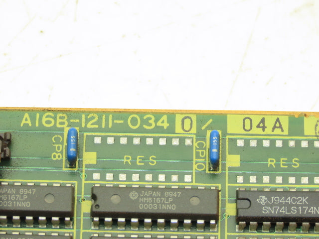 Fanuc A16B-1211-0340/04A Printed Circuit Board Color Video Module MPG