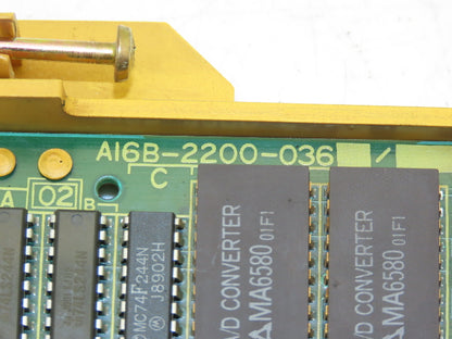 Fanuc A16B-2200-036 Printed Circuit Board Axis Control PCB