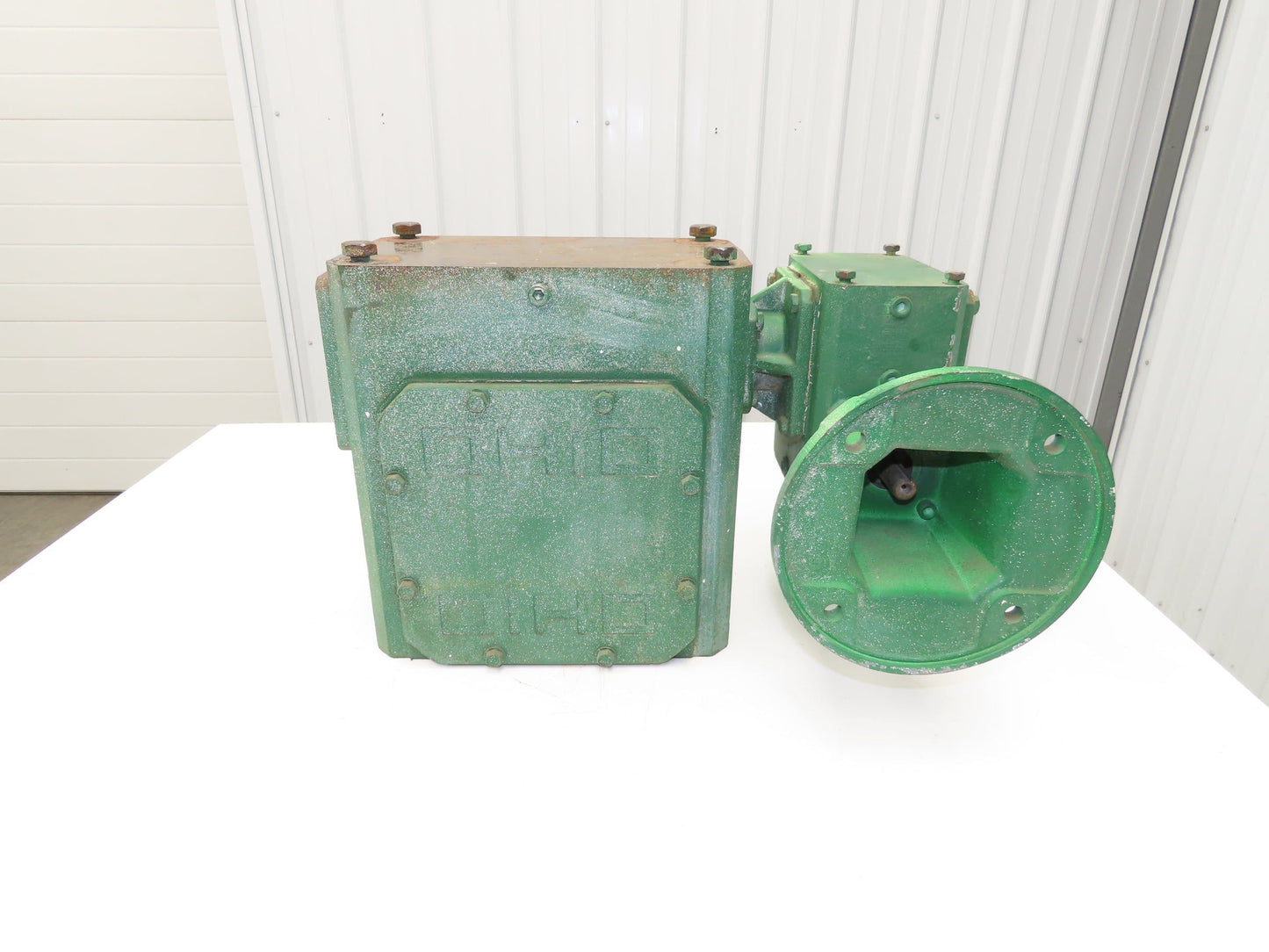 Ohio Gear DB2525/2262MC180 Double Reduction Worm Gearbox 200:1 3Hp 8.75rpm 184TC
