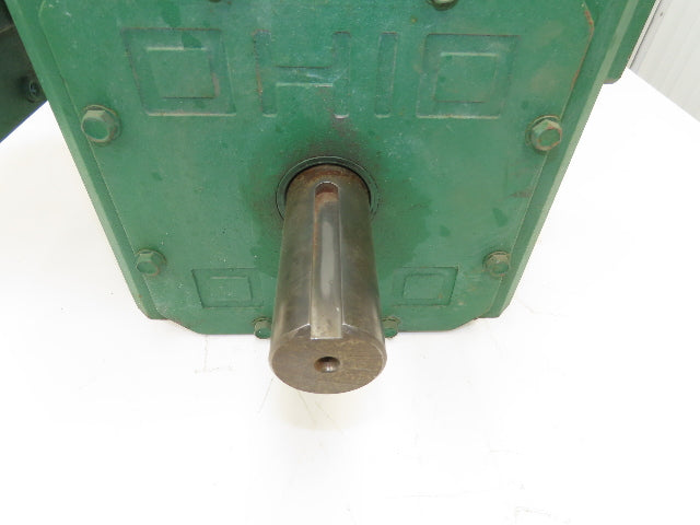 Ohio Gear DB2525/2262MC180 Double Reduction Worm Gearbox 200:1 3Hp 8.75rpm 184TC