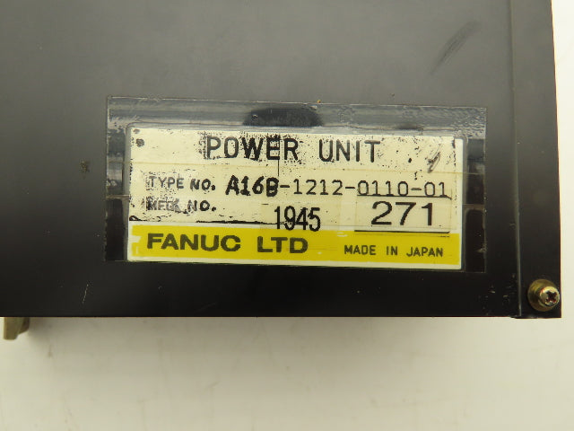 Fanuc A16B-1212-0110-01 Power Supply For Servo Amplifier For Mother Board