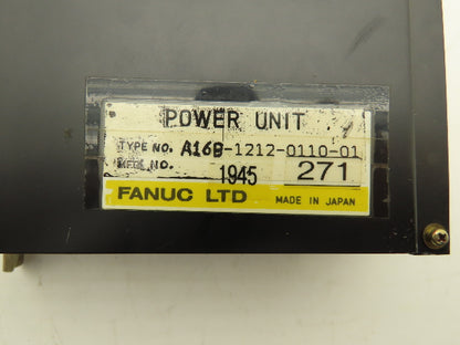 Fanuc A16B-1212-0110-01 Power Supply For Servo Amplifier For Mother Board