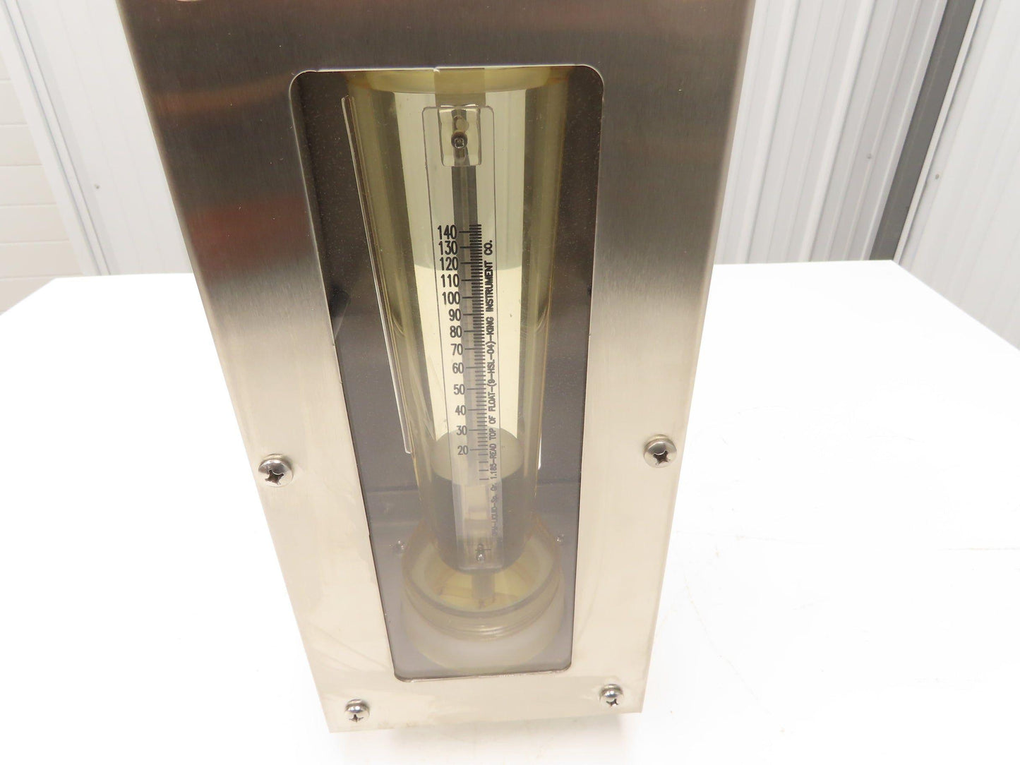 King 77117440103W Flow Meter Liquid 140GPM 125PSI Stainless 160°F 2" NPT