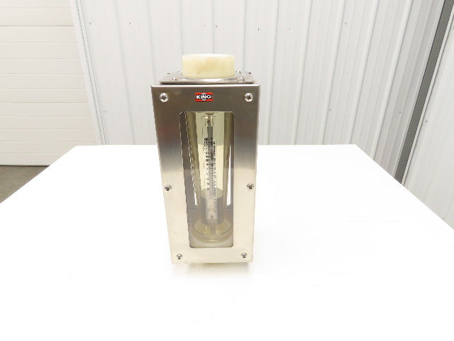 King 77117440103W Flow Meter Liquid 140GPM 125PSI Stainless 160°F 2" NPT