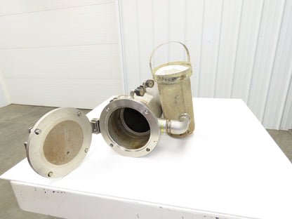 SMC FGFS1A-20-E010X190 Hydraulic Bag Filter Stainless Basket Strainer 190x440L