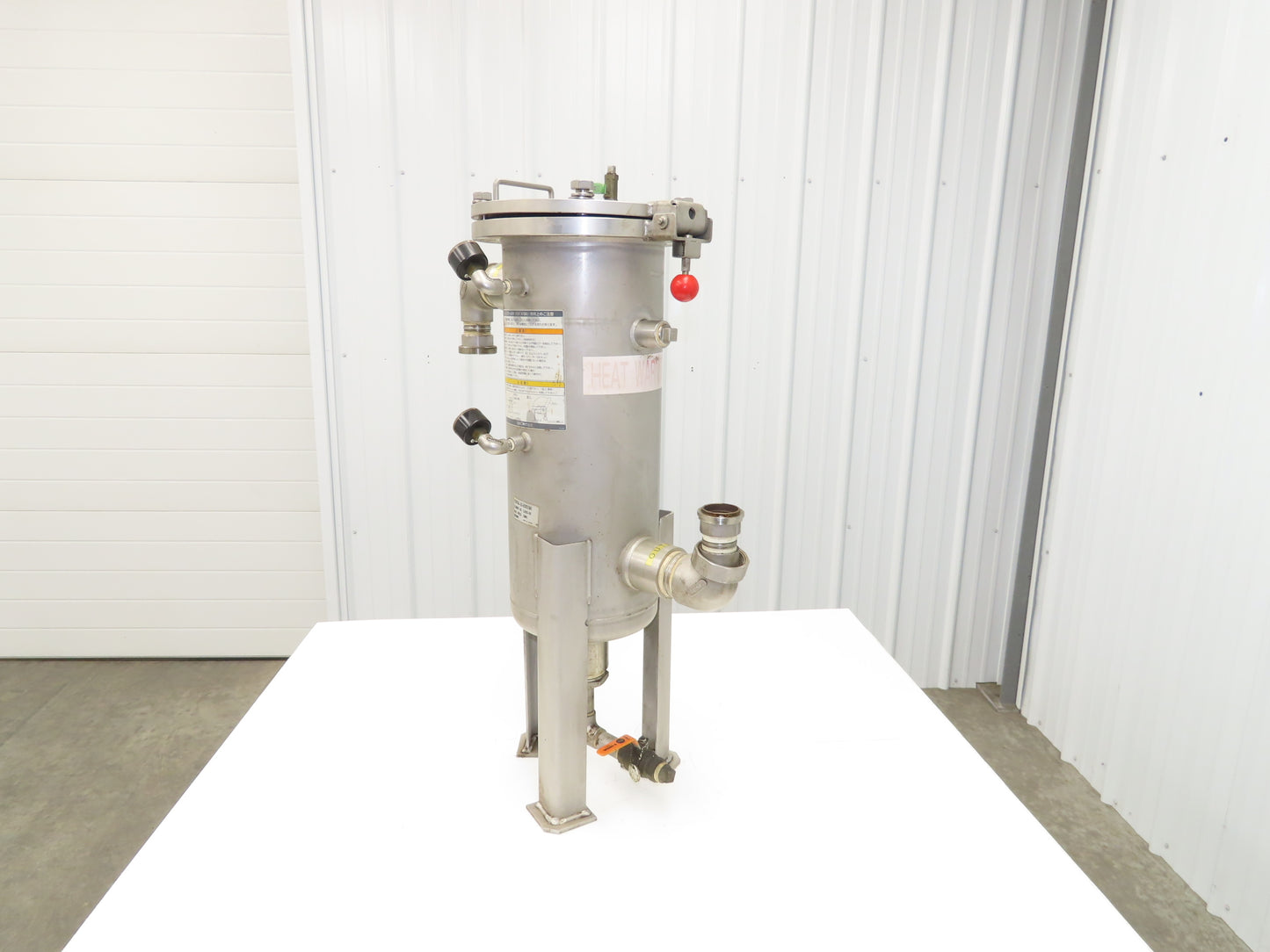 SMC FGFS1A-20-E010X190 Hydraulic Bag Filter Stainless Basket Strainer 190x440L