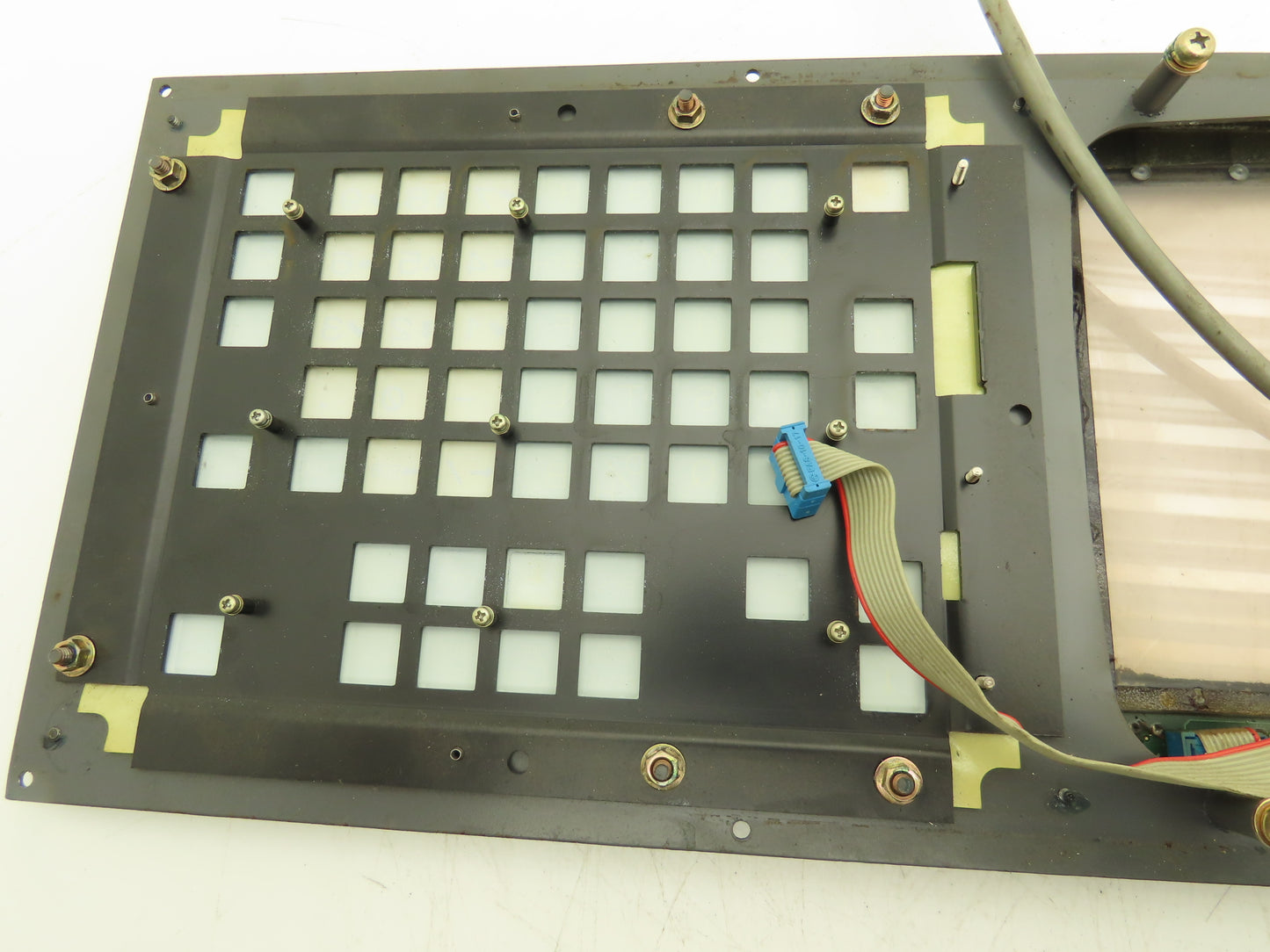 Fanuc A20B-1001-D72 HMI Control Panel Push Button GE OM Cover