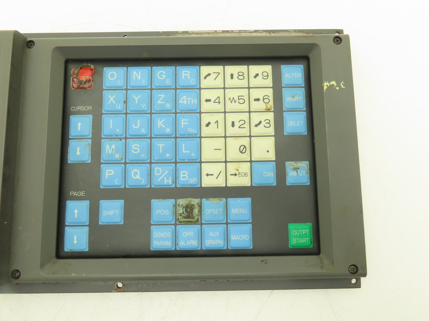 Fanuc A20B-1001-D72 HMI Control Panel Push Button GE OM Cover
