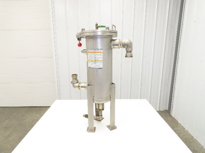 SMC FGFS1A-20-E010X190 Hydraulic Bag Filter Stainless Basket Strainer 190x440L