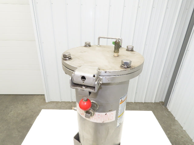 SMC FGFS1A-20-E010X190 Hydraulic Bag Filter Stainless Basket Strainer 190x440L