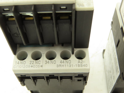 Siemens Motor Starter Contactor 24V Coil 1.5Hp 600V Lot of 2