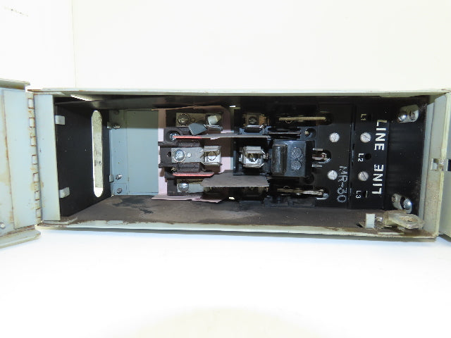 General Electric QMR321|QMR321-L Fusible Interrupter 30A 3Pole