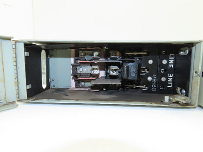 General Electric QMR321|QMR321-L Fusible Interrupter 30A 3Pole