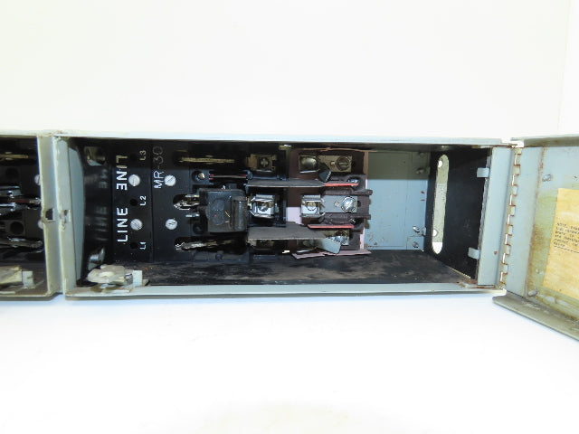General Electric QMR321|QMR321-L Fusible Interrupter 30A 3Pole