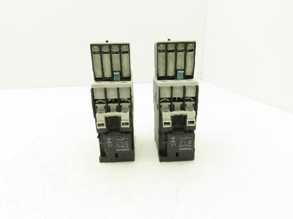 Siemens 3RT1025-1B Motor Starter Contactor 24V Coil 15Hp 600V Lot of 2
