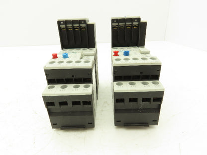 Siemens 3RU1116-1BB0 Motor Starter Contactor Relay 24V Coil 5Hp 600V Lot of 2