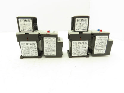 Siemens 3RU1116-1BB0 Motor Starter Contactor Relay 24V Coil 5Hp 600V Lot of 2