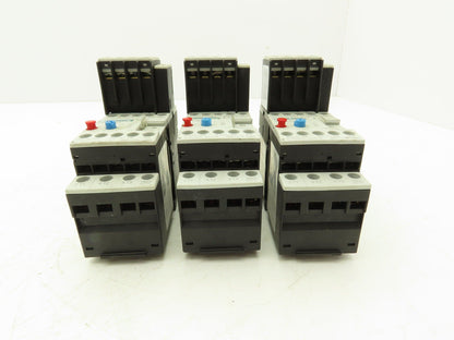 Siemens 3RU1116-1AB0 Motor Starter Contactor Relay 24V Coil 5Hp 600V Lot of 3