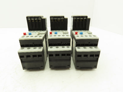 Siemens 3RU1116-1AB0 Motor Starter Contactor Relay 24V Coil 5Hp 600V Lot of 3