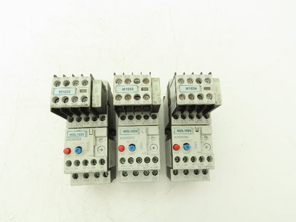 Siemens 3RU1116-1AB0 Motor Starter Contactor Relay 24V Coil 5Hp 600V Lot of 3