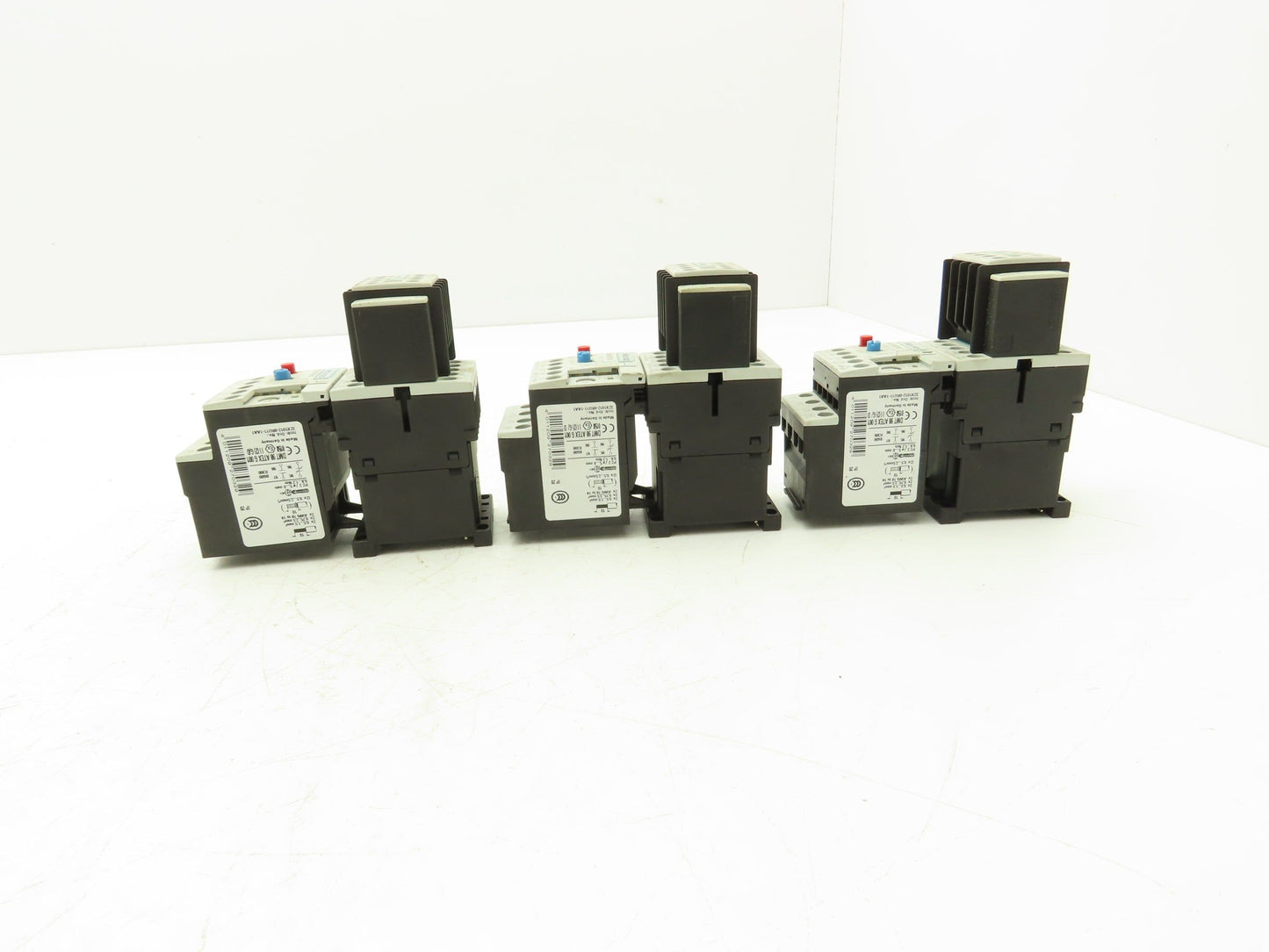 Siemens 3RU1116-1AB0 Motor Starter Contactor Relay 24V Coil 5Hp 600V Lot of 3