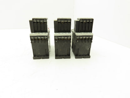 Siemens 3RU1116-1AB0 Motor Starter Contactor Relay 24V Coil 5Hp 600V Lot of 3
