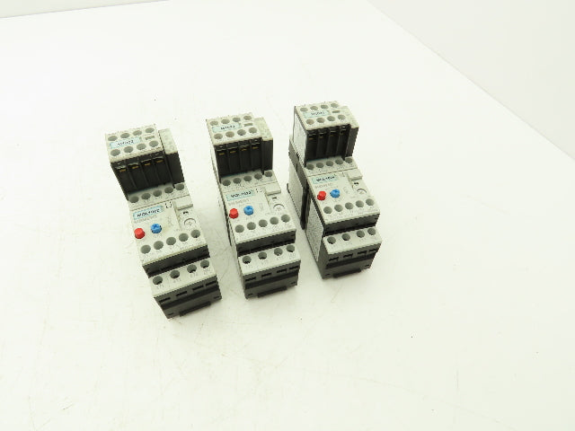 Siemens 3RU1116-1AB0 Motor Starter Contactor Relay 24V Coil 5Hp 600V Lot of 3