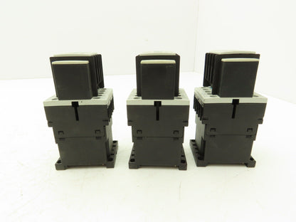 Siemens 3RT1015-1BB41 Motor Starter Contactor 24V Coil 5Hp 600V Lot of 3