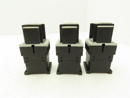 Siemens 3RT1015-1BB41 Motor Starter Contactor 24V Coil 5Hp 600V Lot of 3