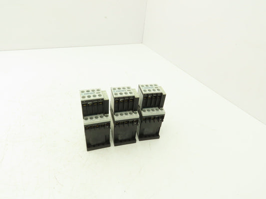 Siemens 3RT1015-1BB41 Motor Starter Contactor 24V Coil 5Hp 600V Lot of 3