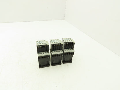 Siemens 3RT1015-1BB41 Motor Starter Contactor 24V Coil 5Hp 600V Lot of 3