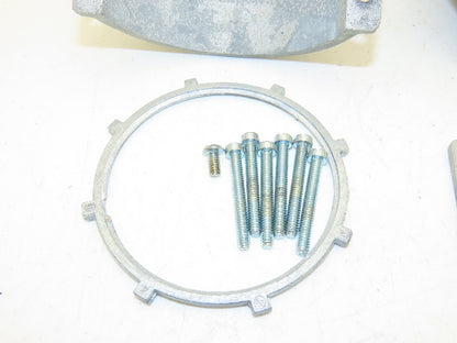 Arlington 8510 Metallic Flex Squeeze Connector 4" 90° Elbow Zinc Die Cast