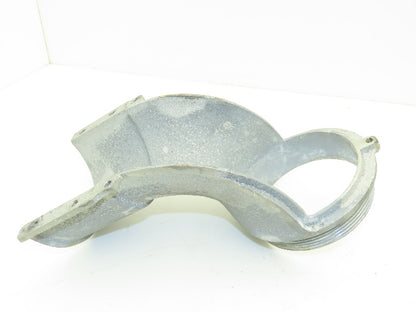 Arlington 8510 Metallic Flex Squeeze Connector 4" 90° Elbow Zinc Die Cast