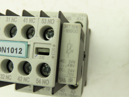 Siemens Motor Starter Contactor 24V Coil 5Hp 600V Lot of 2
