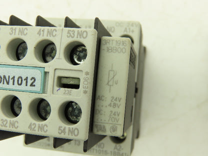 Siemens Motor Starter Contactor 24V Coil 5Hp 600V Lot of 2