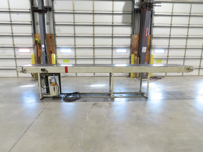 Sparks Dura-Drive 28"x 18' 4" Conveyor 23"Belt 1Hp 460V Variable Speed