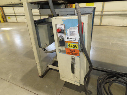 Sparks Dura-Drive 28"x 18' 4" Conveyor 23"Belt 1Hp 460V Variable Speed