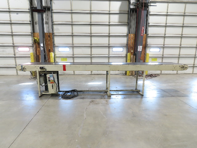 Sparks Dura-Drive 28"x 18' 4" Conveyor 23"Belt 1Hp 460V Variable Speed