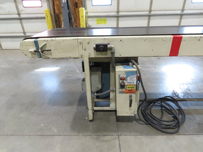 Sparks Dura-Drive 28"x 18' 4" Conveyor 23"Belt 1Hp 460V Variable Speed