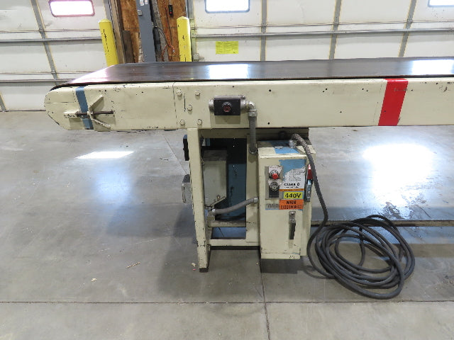 Sparks Dura-Drive 28"x 18' 4" Conveyor 23"Belt 1Hp 460V Variable Speed