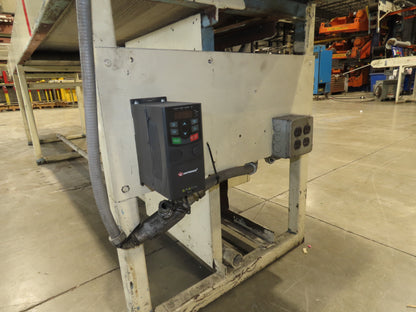 Sparks Dura-Drive 28"x 18' 4" Conveyor 23"Belt 1Hp 460V Variable Speed