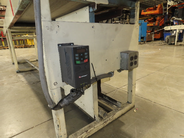 Sparks Dura-Drive 28"x 18' 4" Conveyor 23"Belt 1Hp 460V Variable Speed