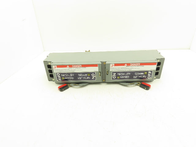 Square D QMB-321-T Safety Disconnect Load Switch 240V AC 10Hp/DC 15Hp 30A 3 Pole